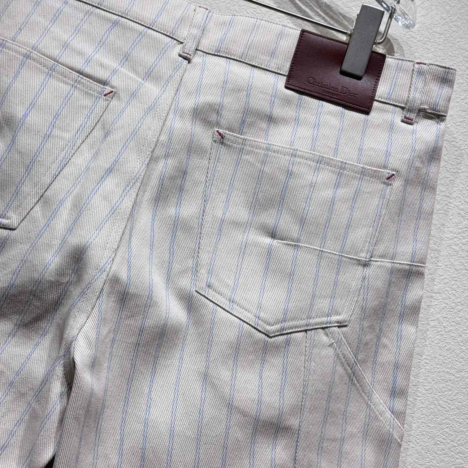 Dior Striped Shorts - DopestKickz
