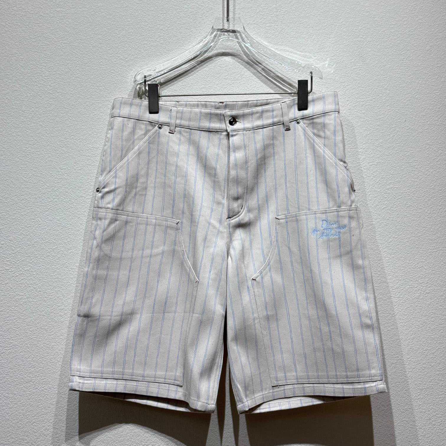 Dior Striped Shorts - DopestKickz