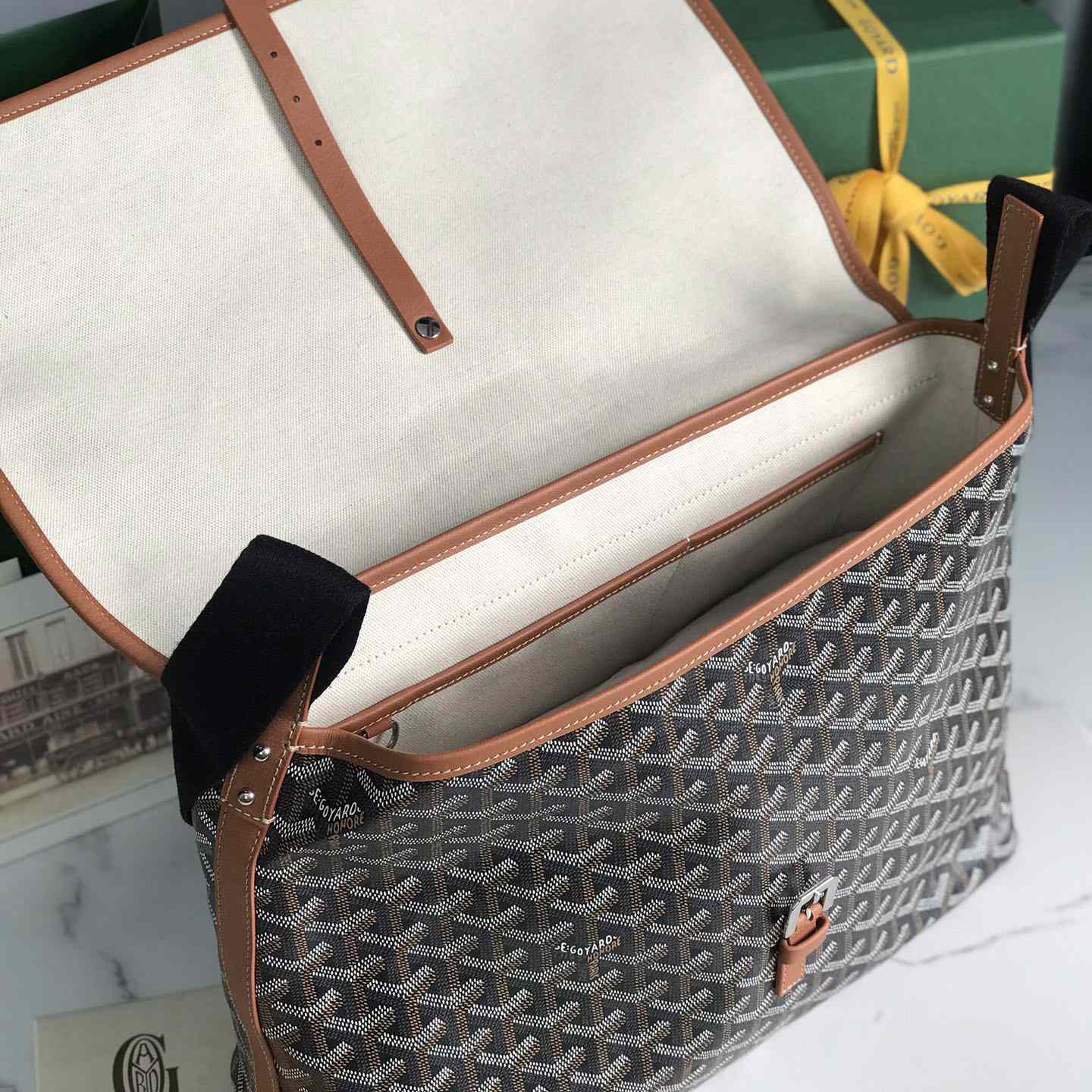 Goyard Capetien MM Messenger Bag   - DopestKickz