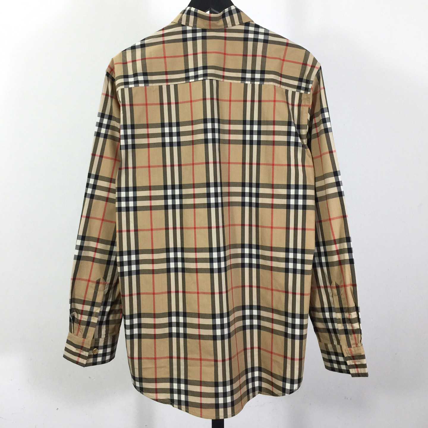 Burberry Check Cotton Shirt - DopestKickz