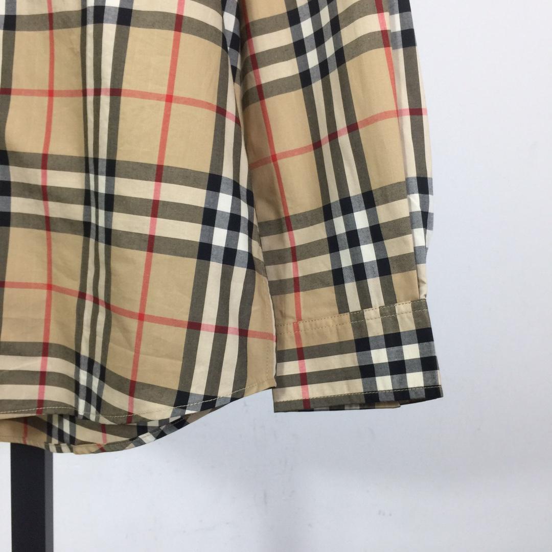 Burberry Check Cotton Shirt - DopestKickz