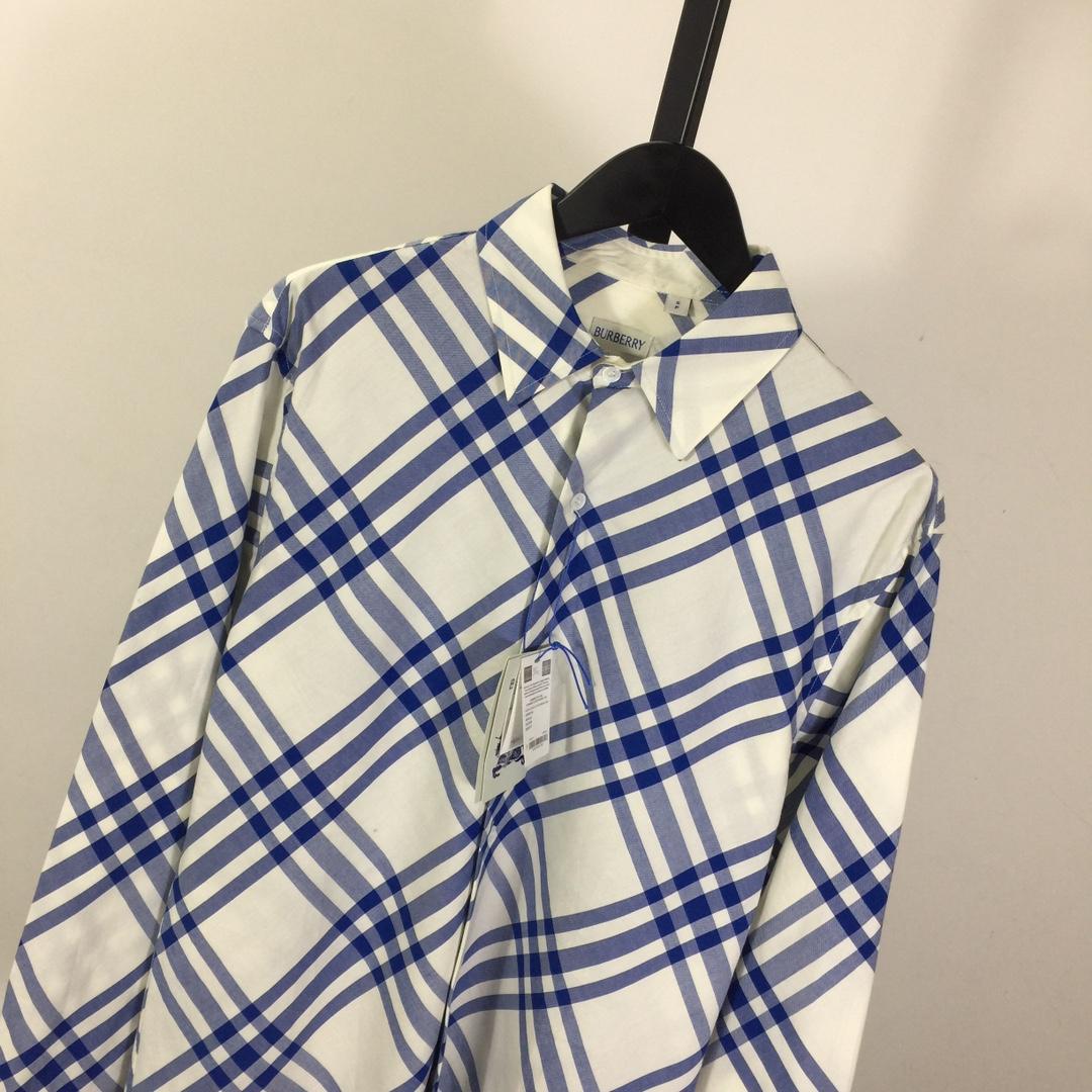 Burberry Check Cotton Shirt - DopestKickz