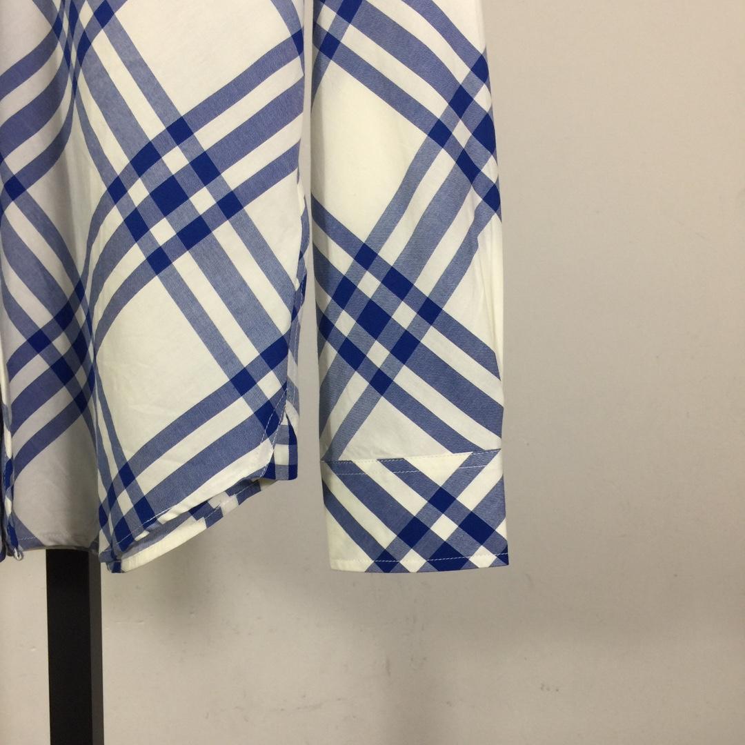 Burberry Check Cotton Shirt - DopestKickz