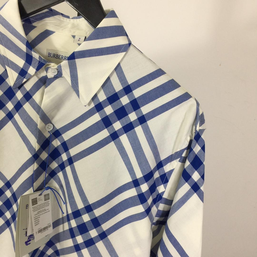 Burberry Check Cotton Shirt - DopestKickz
