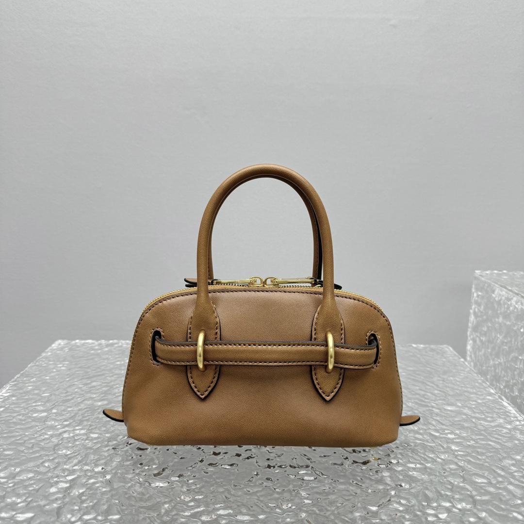 Miu Miu Aventure Leather Tote Bag (21x 8x 13cm) - DopestKickz