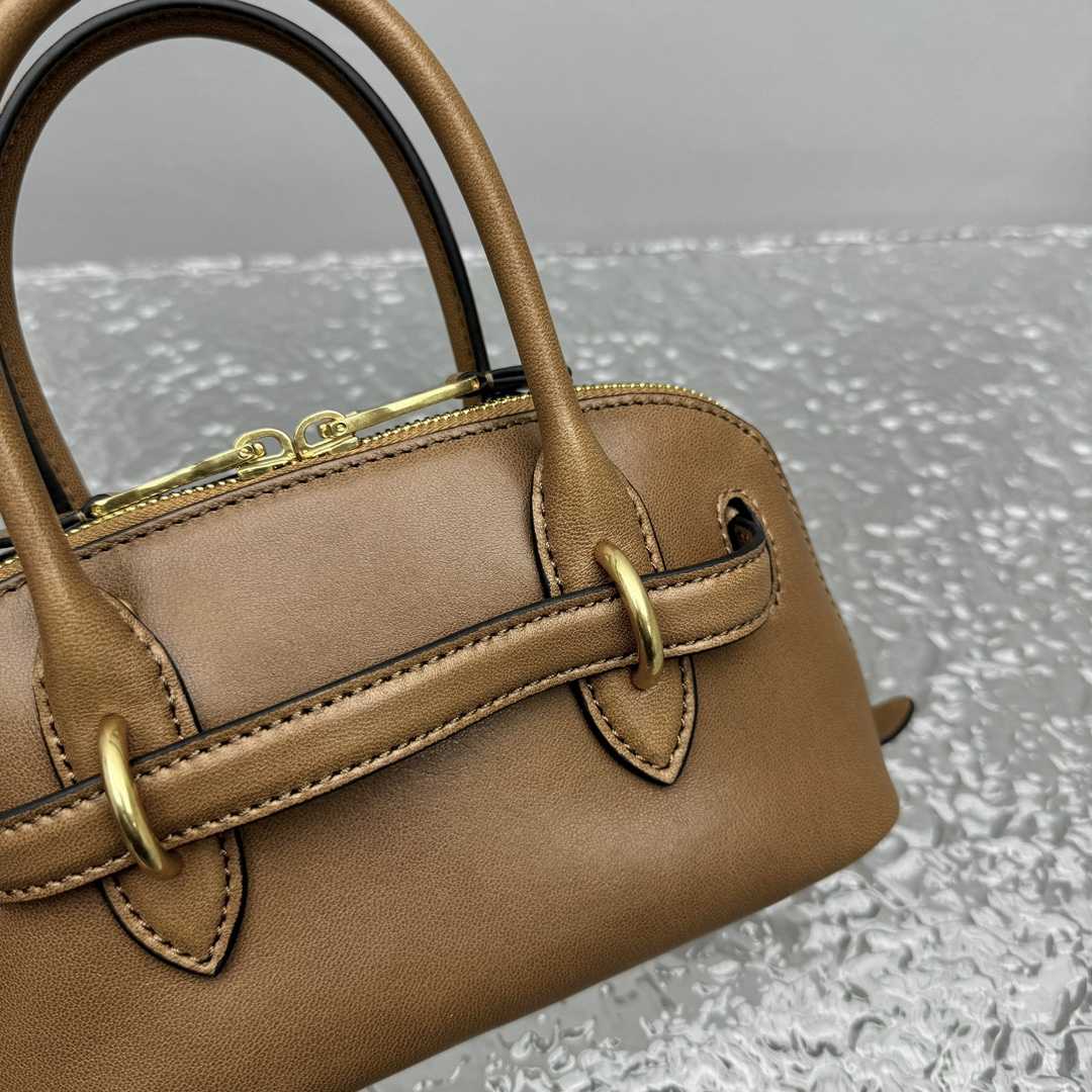 Miu Miu Aventure Leather Tote Bag (21x 8x 13cm) - DopestKickz