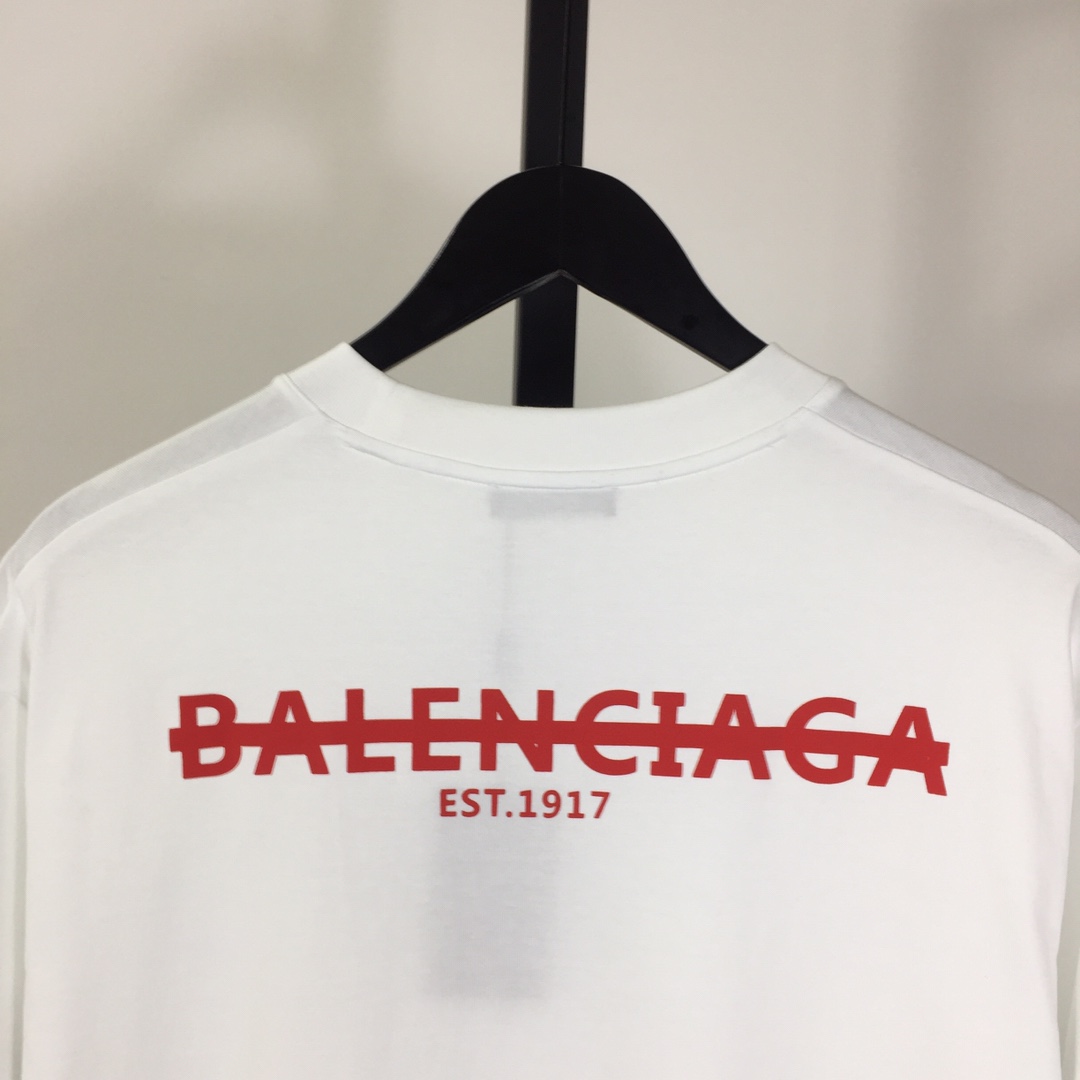 Balenciaga Cotton T-Shirt - DopestKickz