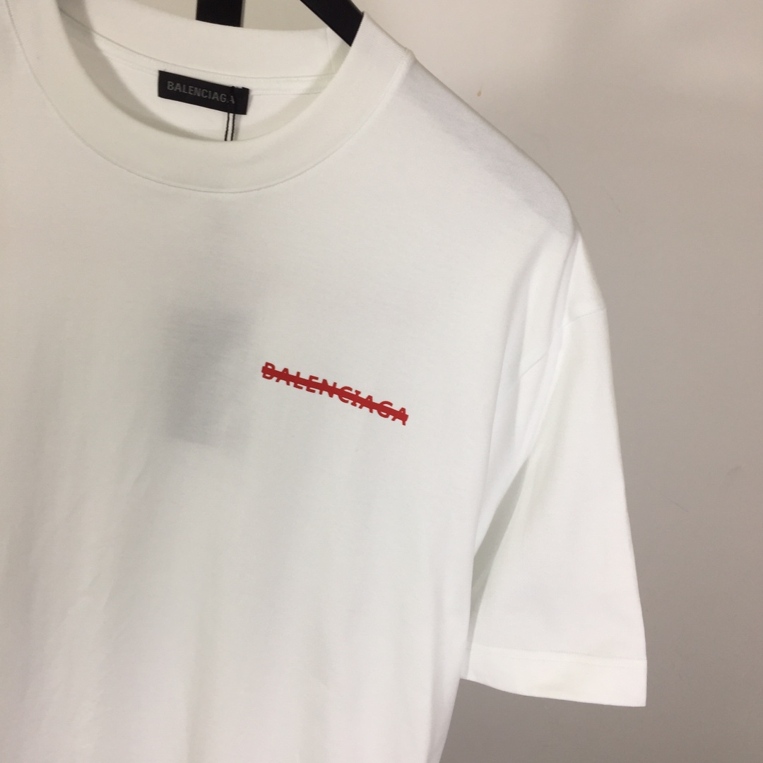 Balenciaga Cotton T-Shirt - DopestKickz