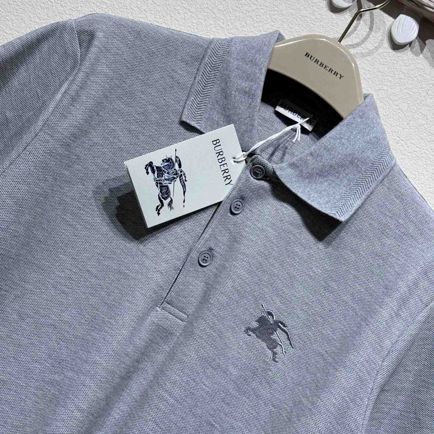 Burberry Cotton Polo Shirt - DopestKickz