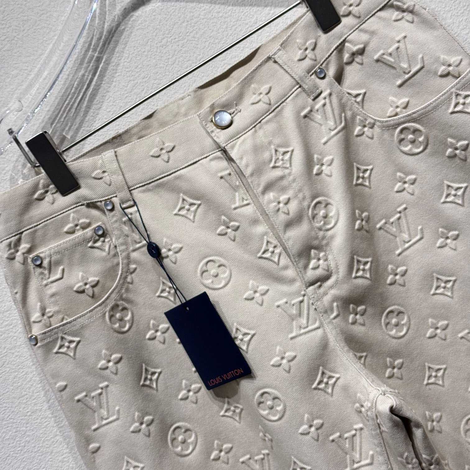 Louis Vuitton Monogram Embossed Skate Pants    - DopestKickz