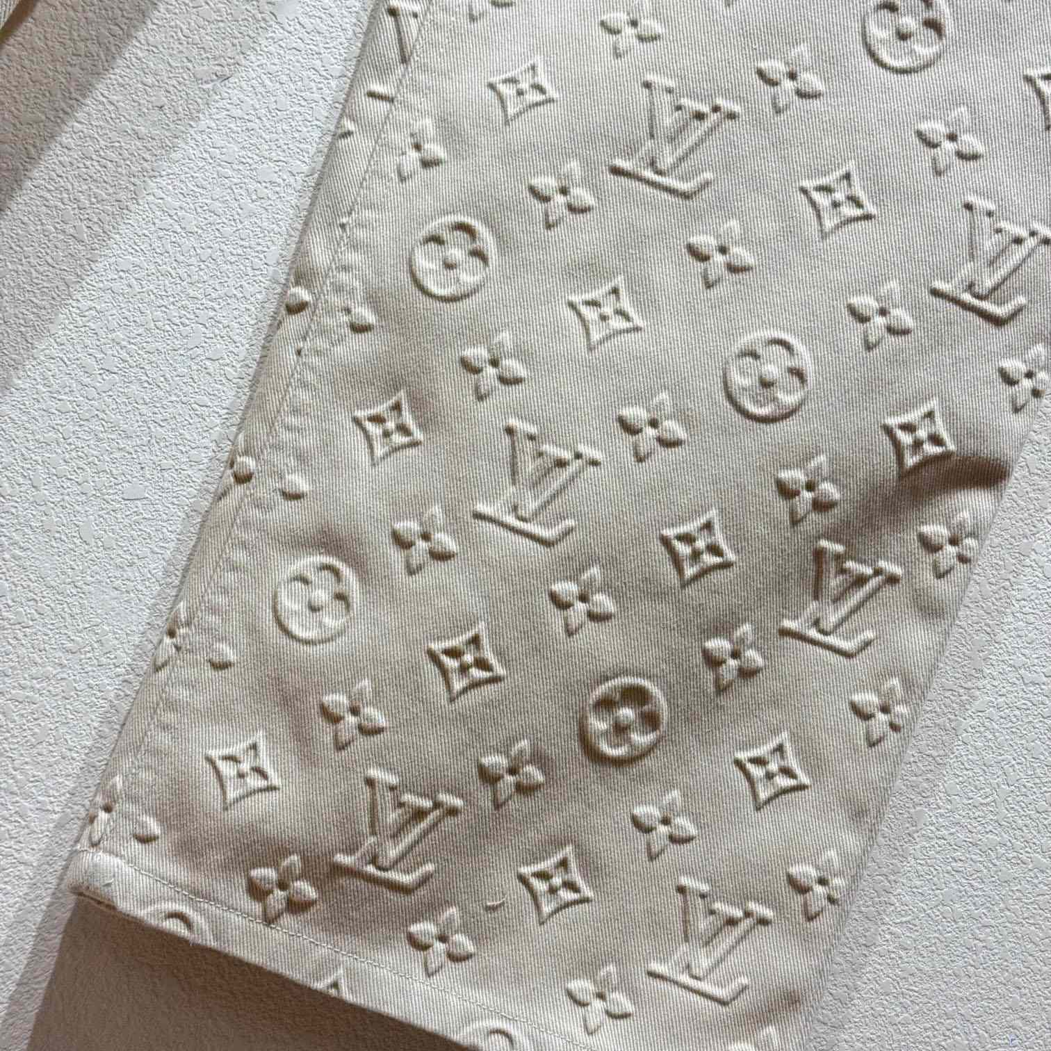 Louis Vuitton Monogram Embossed Skate Pants    - DopestKickz