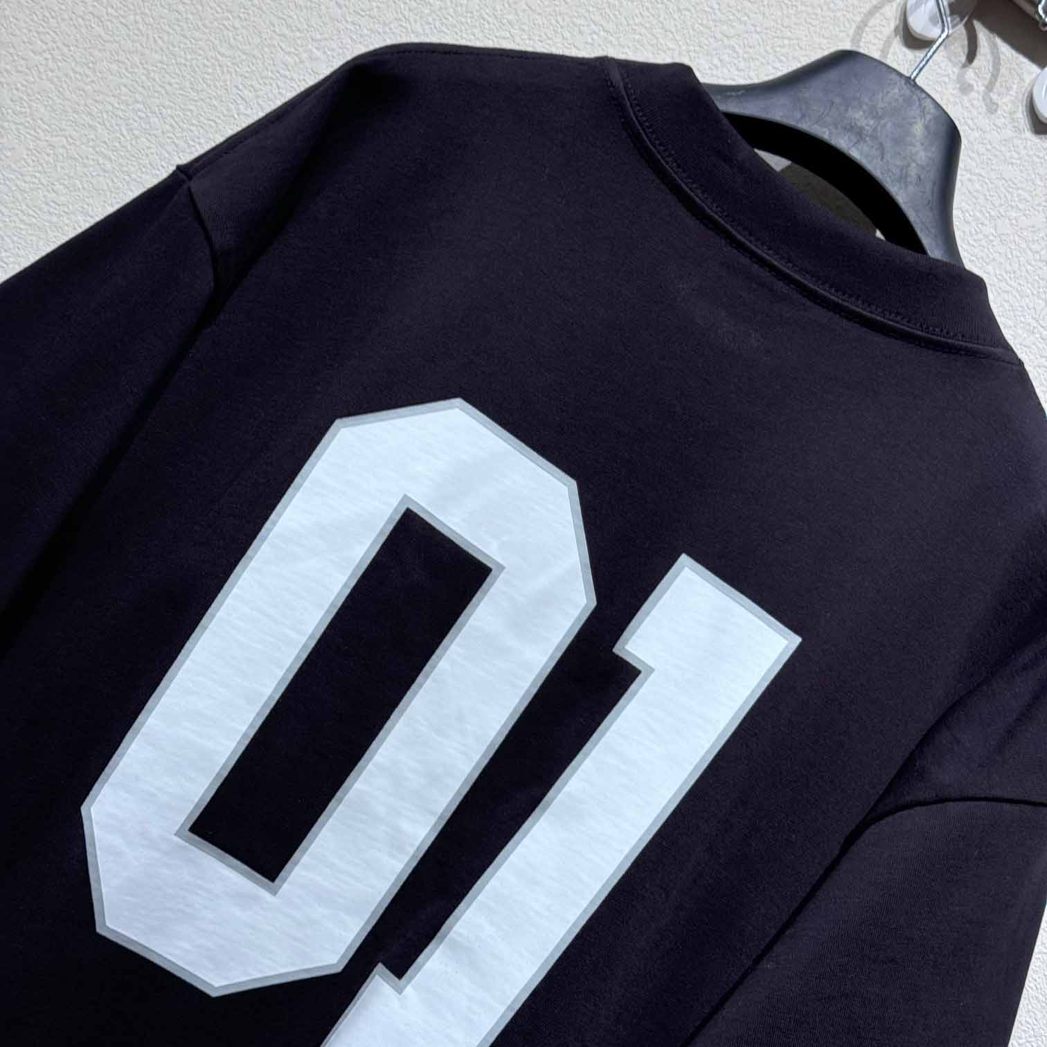 Balenciaga Basketball Series - Oversized T-Shirt In Black - DopestKickz