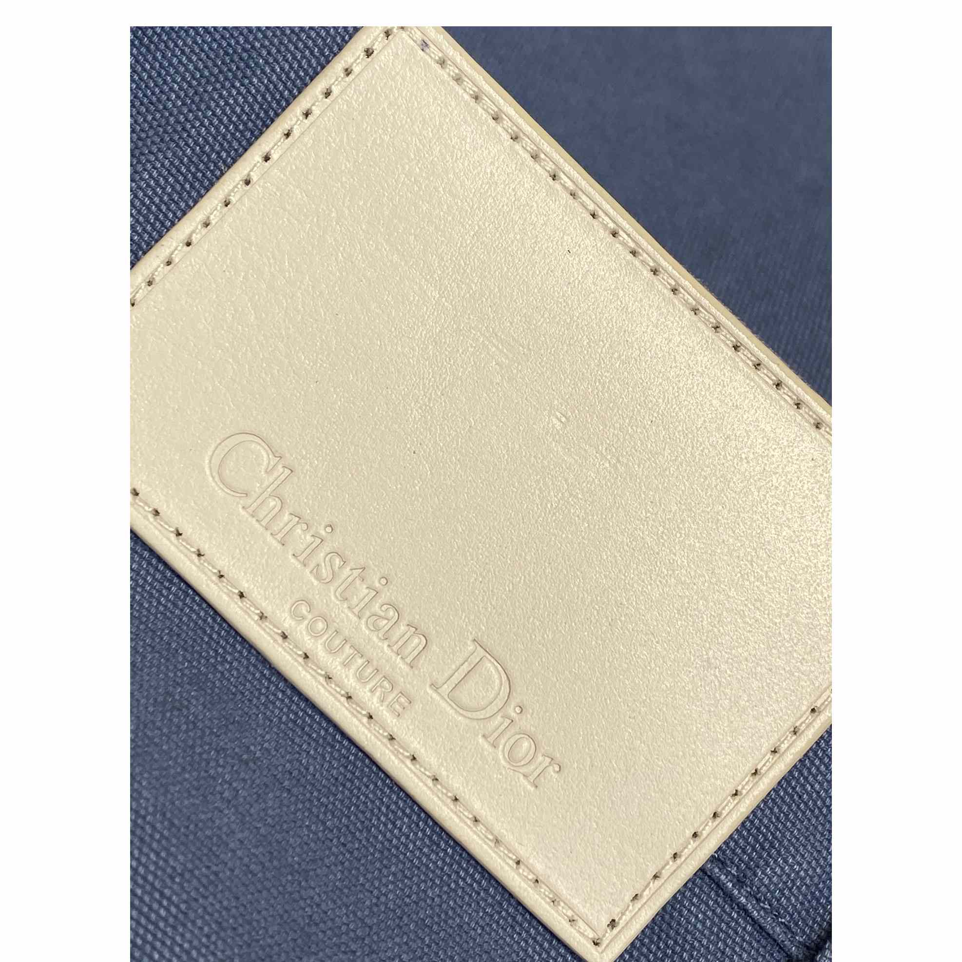 Christian Dior Couture Carpenter Shorts Blue Cotton Denim  - DopestKickz