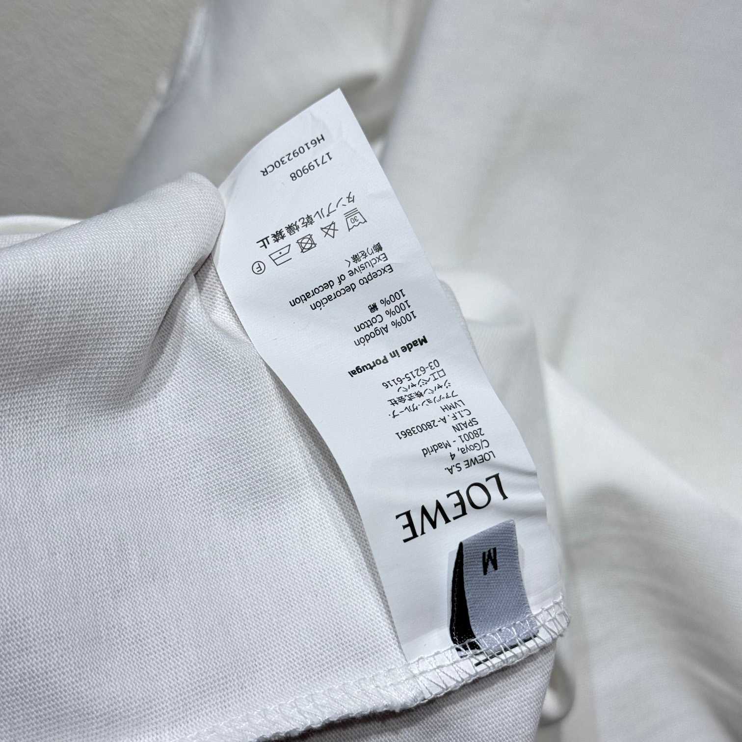Loewe Loose fit T-shirt In Cotton - DopestKickz