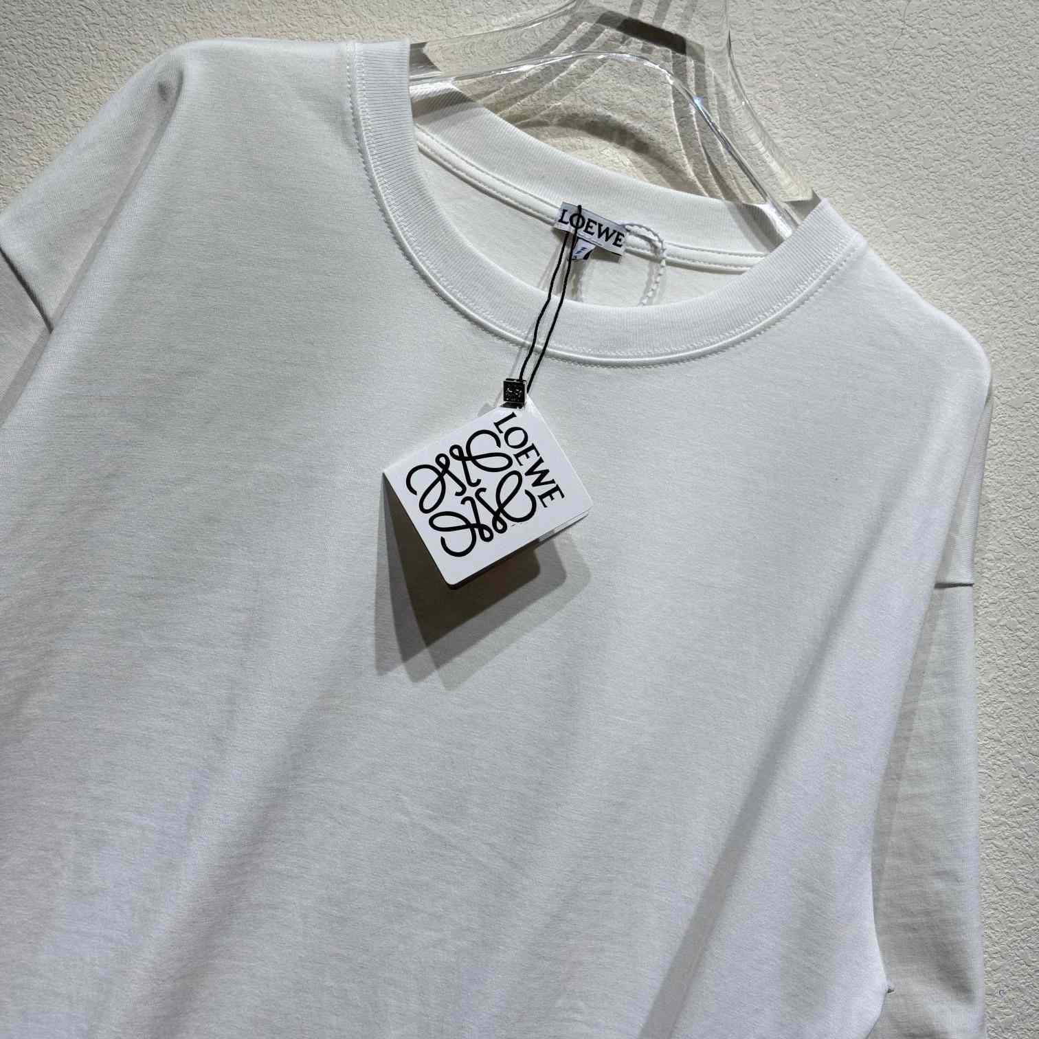 Loewe Loose fit T-shirt In Cotton - DopestKickz