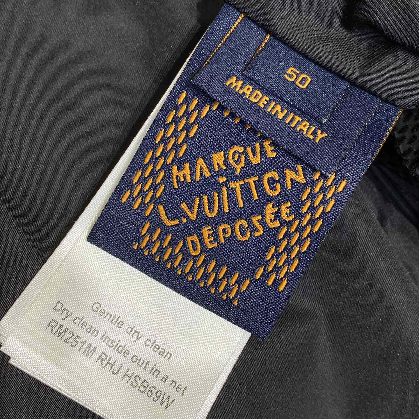 Louis Vuitton Flocked Damier Technical Track Pants   1AHCDQ - DopestKickz