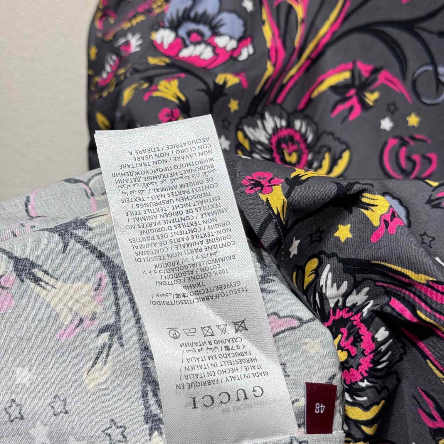 Gucci Punk Floral-print Cotton Shirt - DopestKickz