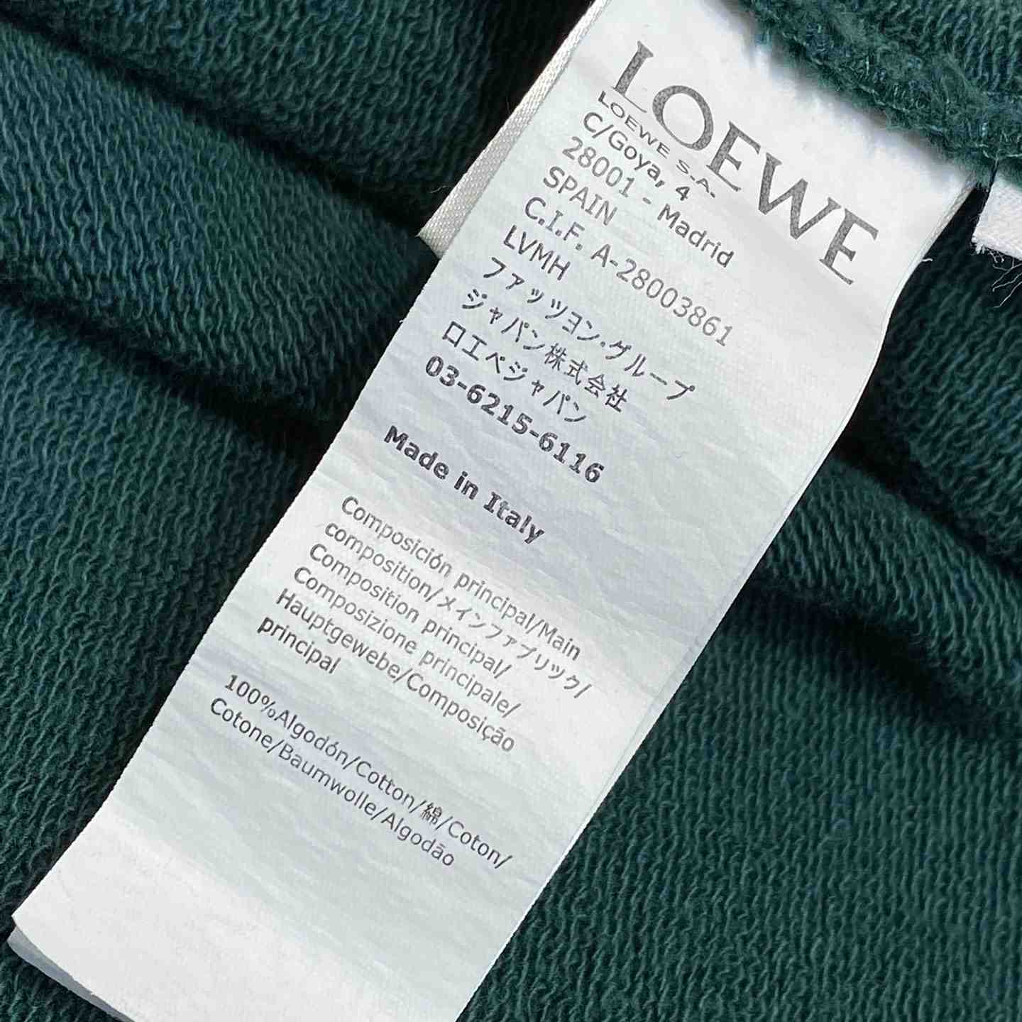 Loewe Regular Fit Sweatshirt In Cotton - DopestKickz