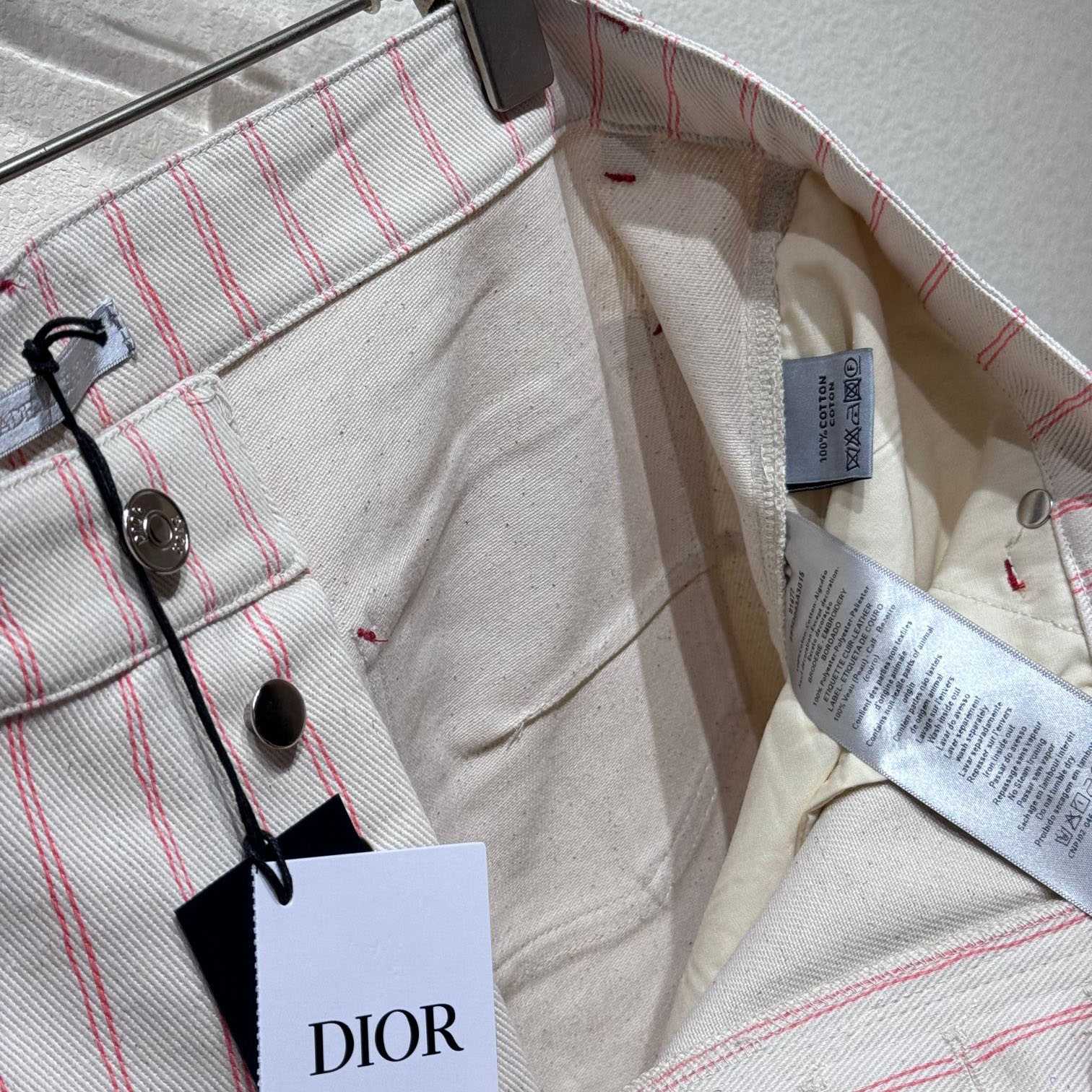 Dior Striped Shorts - DopestKickz