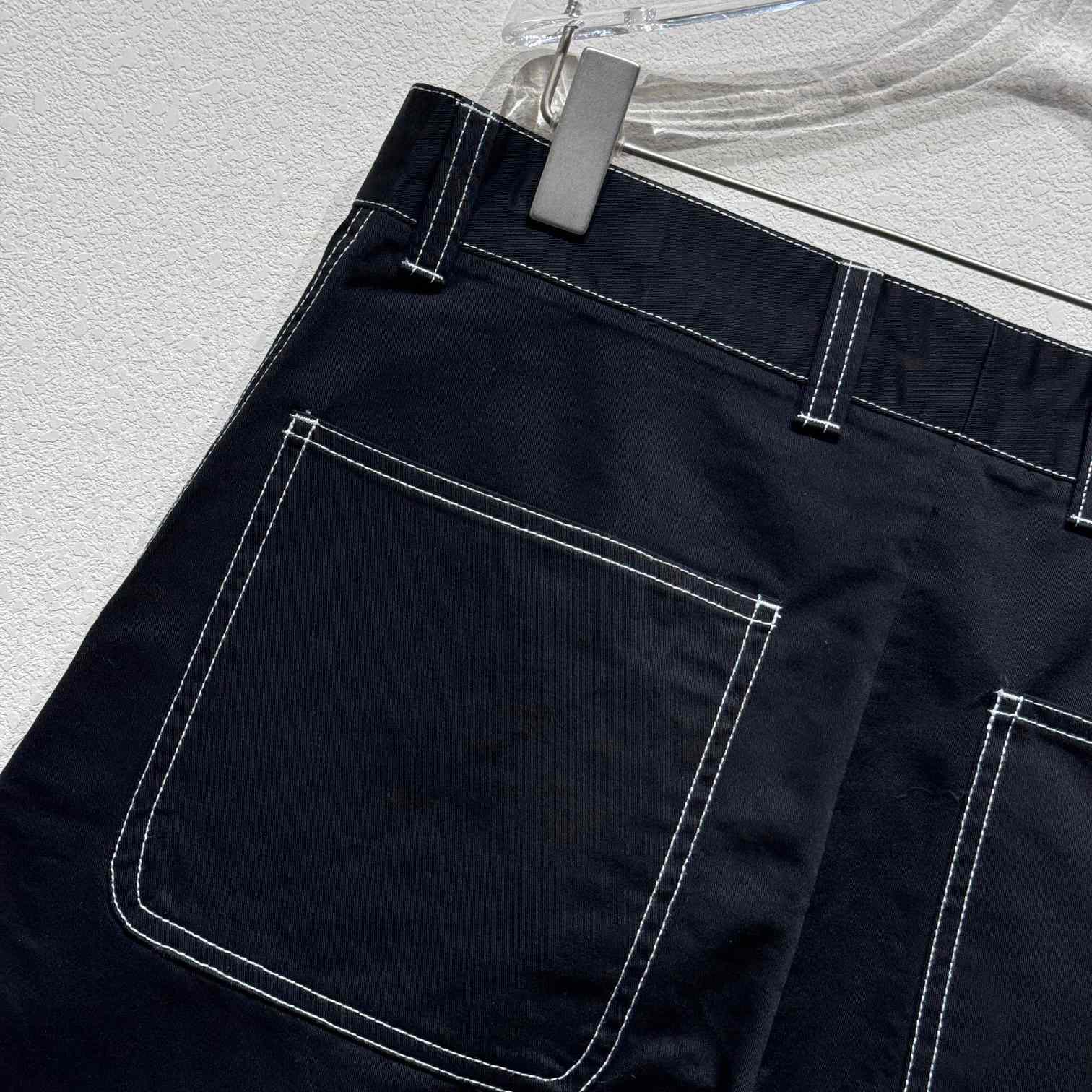 Prada Straight-leg Cotton Trousers - DopestKickz