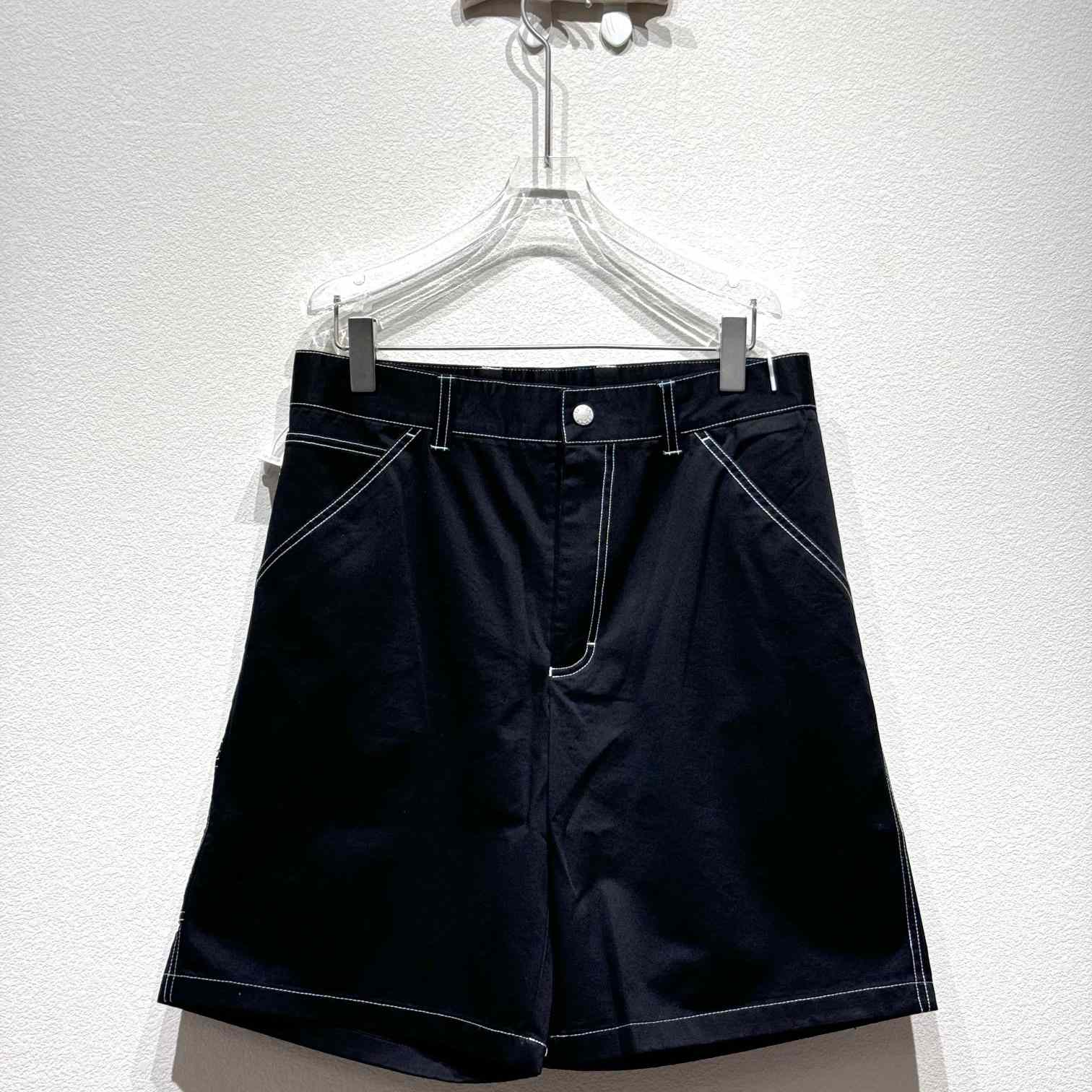 Prada Straight-leg Cotton Trousers - DopestKickz