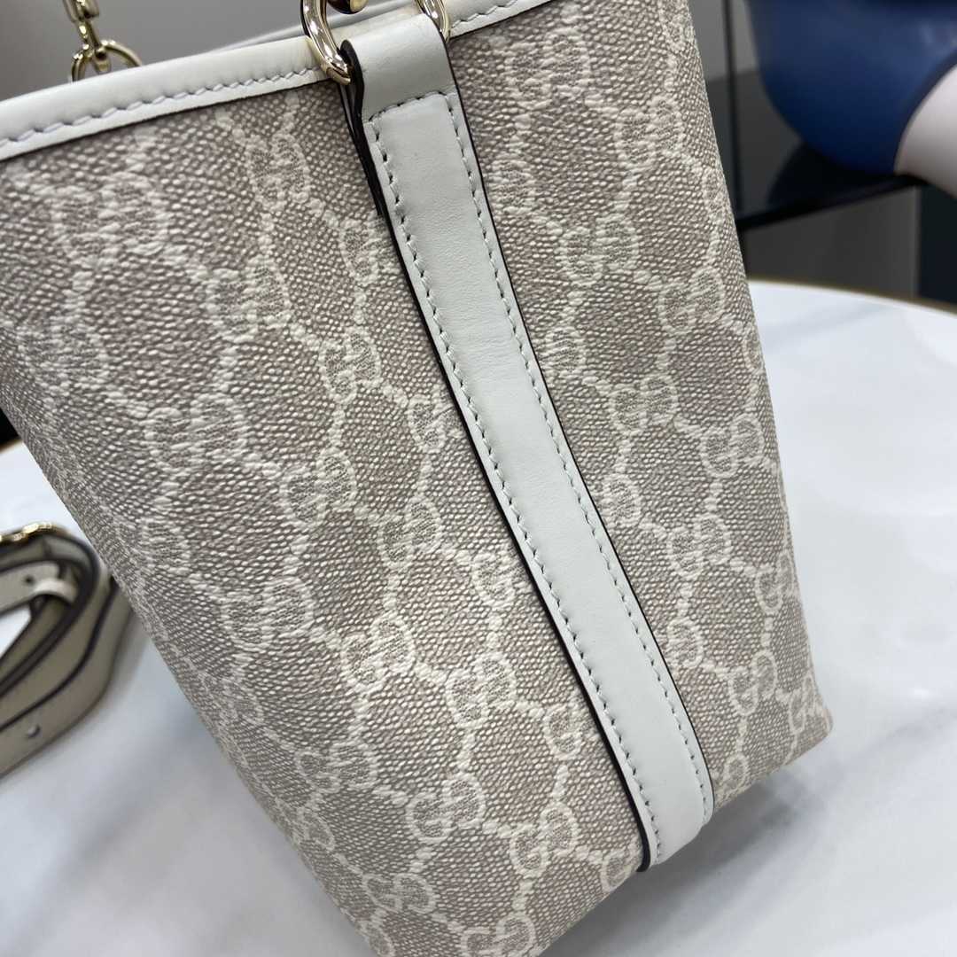 Gucci GG Emblem Mini Bucket Bag  - DopestKickz