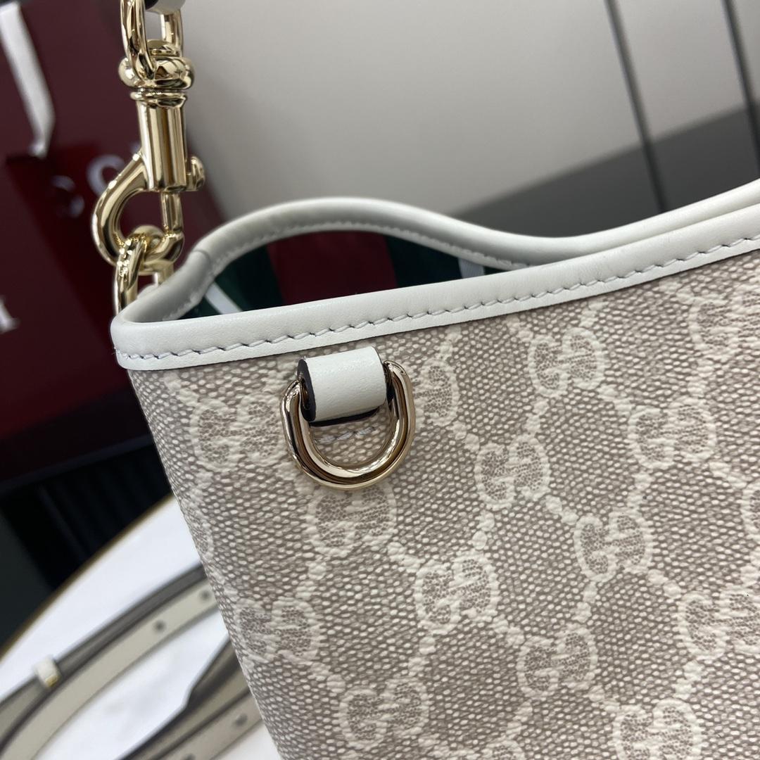 Gucci GG Emblem Mini Bucket Bag  - DopestKickz