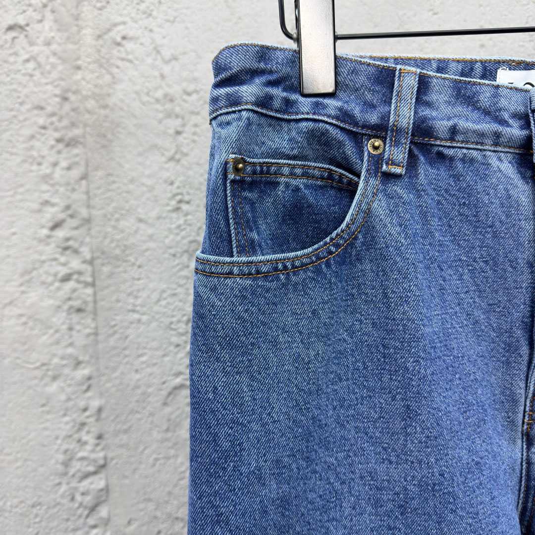 Loewe Anagram Baggy Jeans 'Blue Denim' - DopestKickz