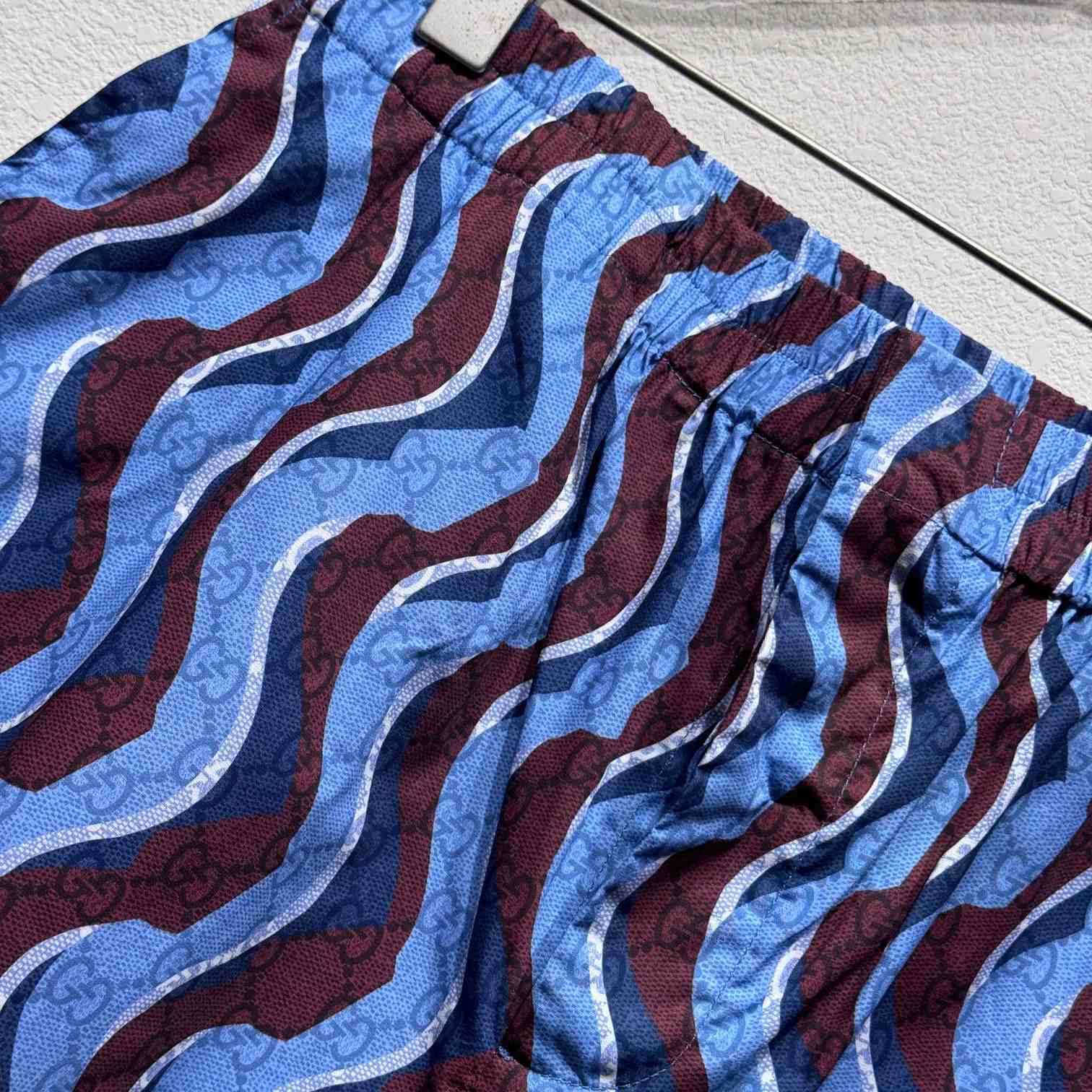 Gucci Printed Cotton Poplin Shorts - DopestKickz