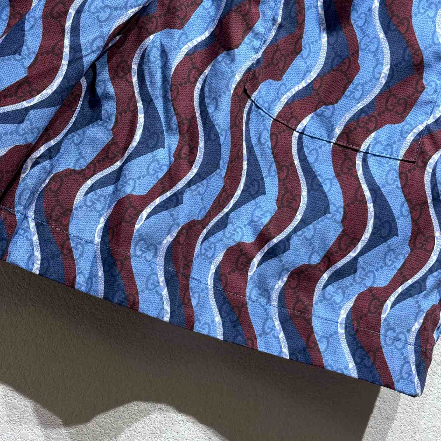 Gucci Printed Cotton Poplin Shorts - DopestKickz