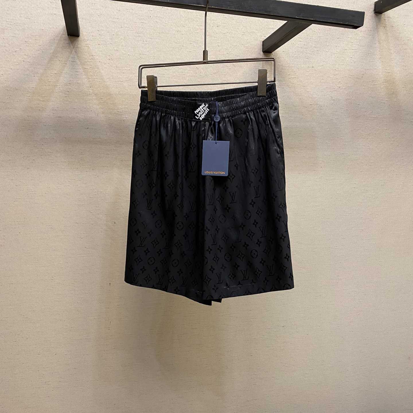 Louis Vuitton Monogram Moire Jacquard Silk Shorts  1AGTN2 - DopestKickz