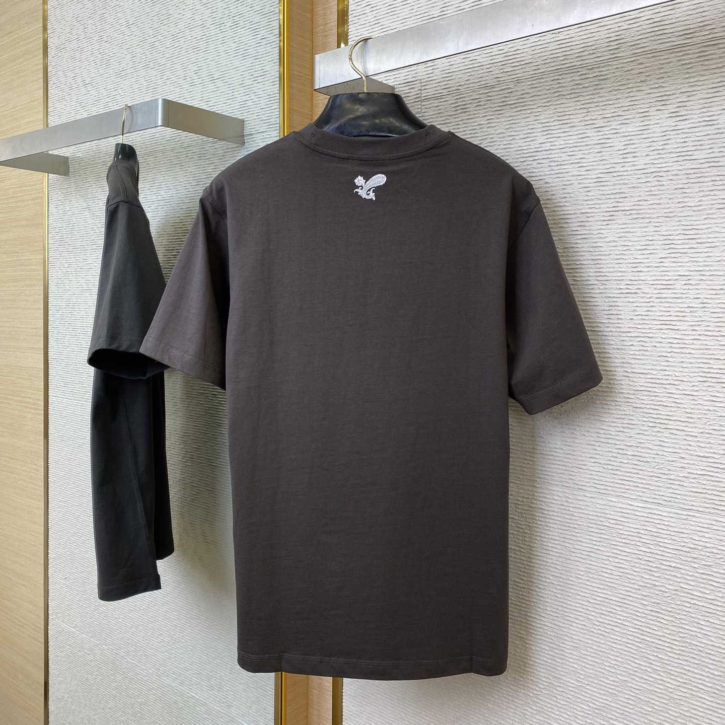 Burberry Paisley Logo Cotton T-shirt - DopestKickz