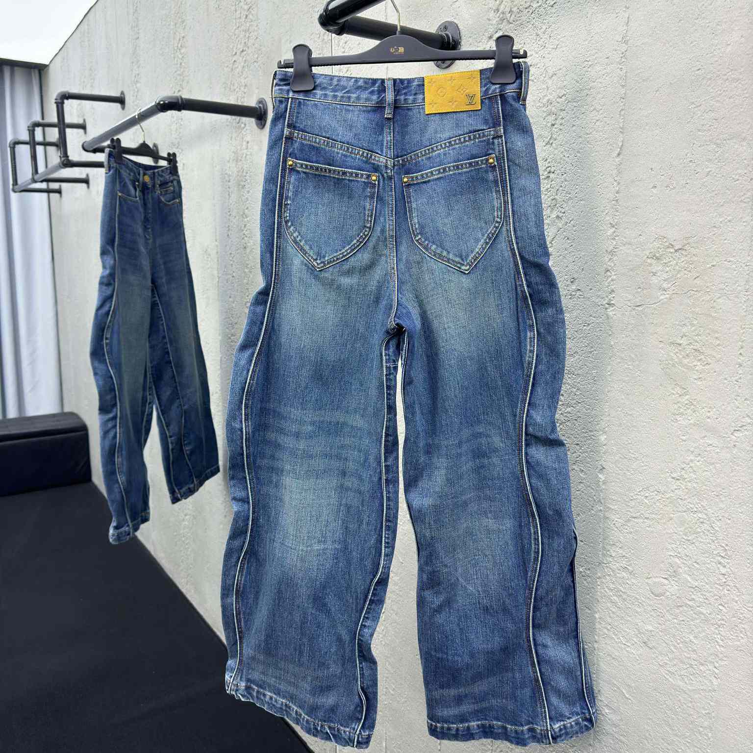 Louis Vuitton Jeans Denim Wave Wavy - DopestKickz