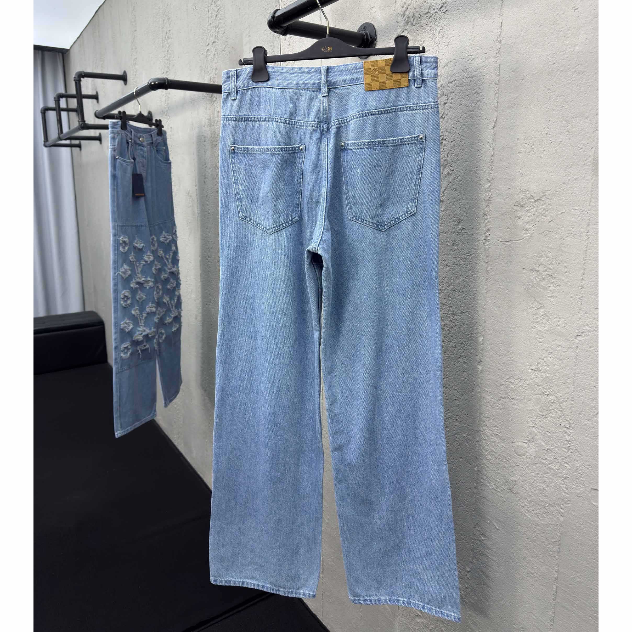 Louis Vuitton Denim Skate Jeans - DopestKickz
