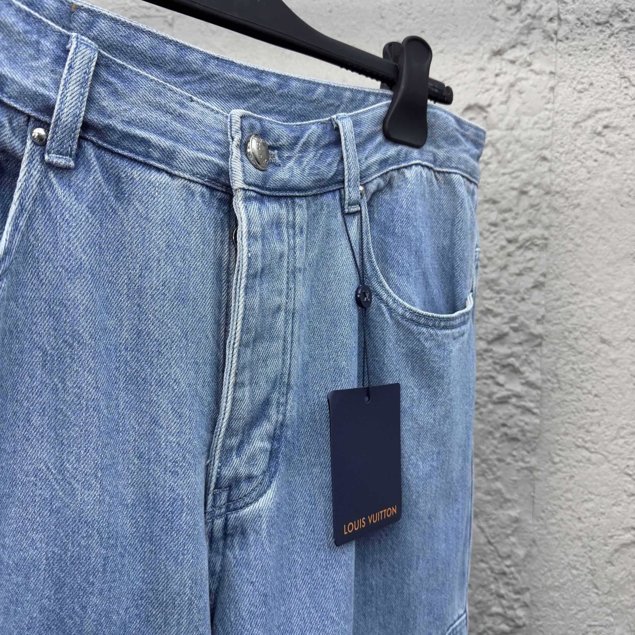 Louis Vuitton Denim Skate Jeans - DopestKickz