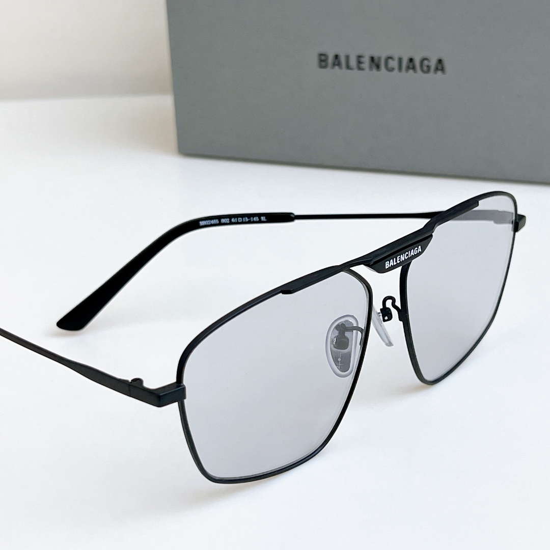 Balenciaga Tag 2.0 Navigator Sunglasses   BB0246SA - DopestKickz