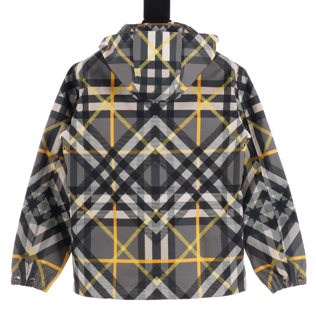 Burberry Check Nylon Jacket  - DopestKickz