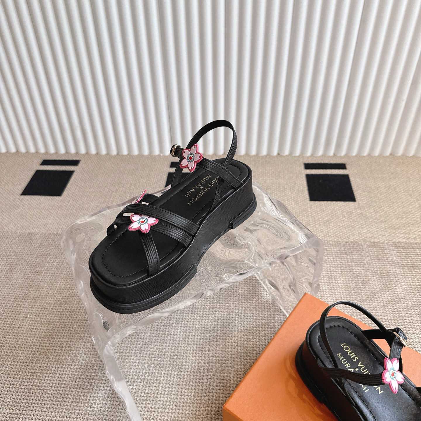 Louis Vuitton LV x TM Maya Platform Sandal - DopestKickz