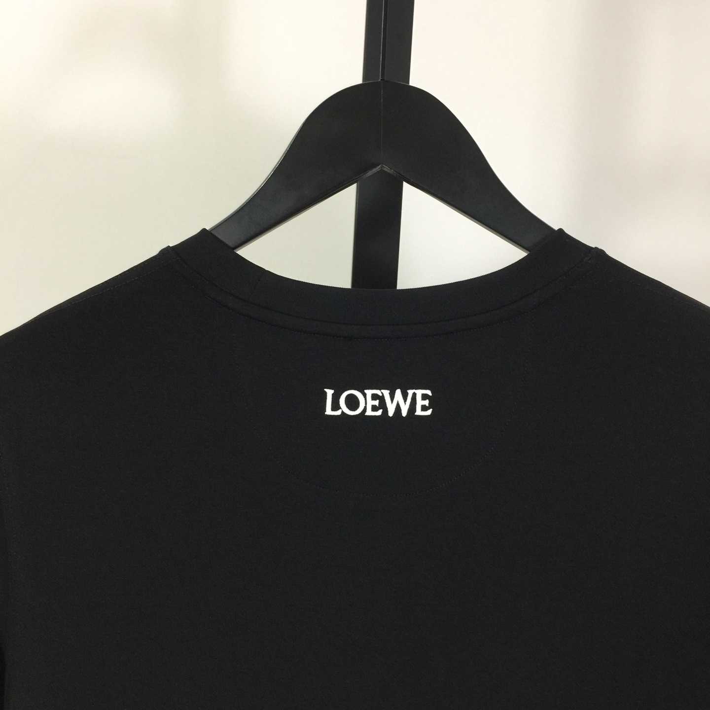 Loewe Loose Fit T-shirt In Cotton - DopestKickz