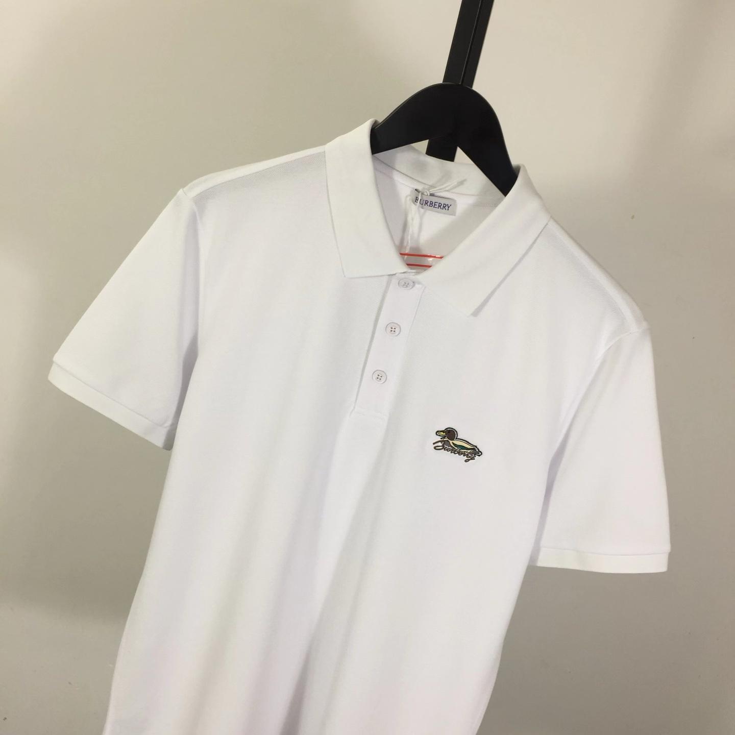 Cotton Polo Shirt In White - DopestKickz