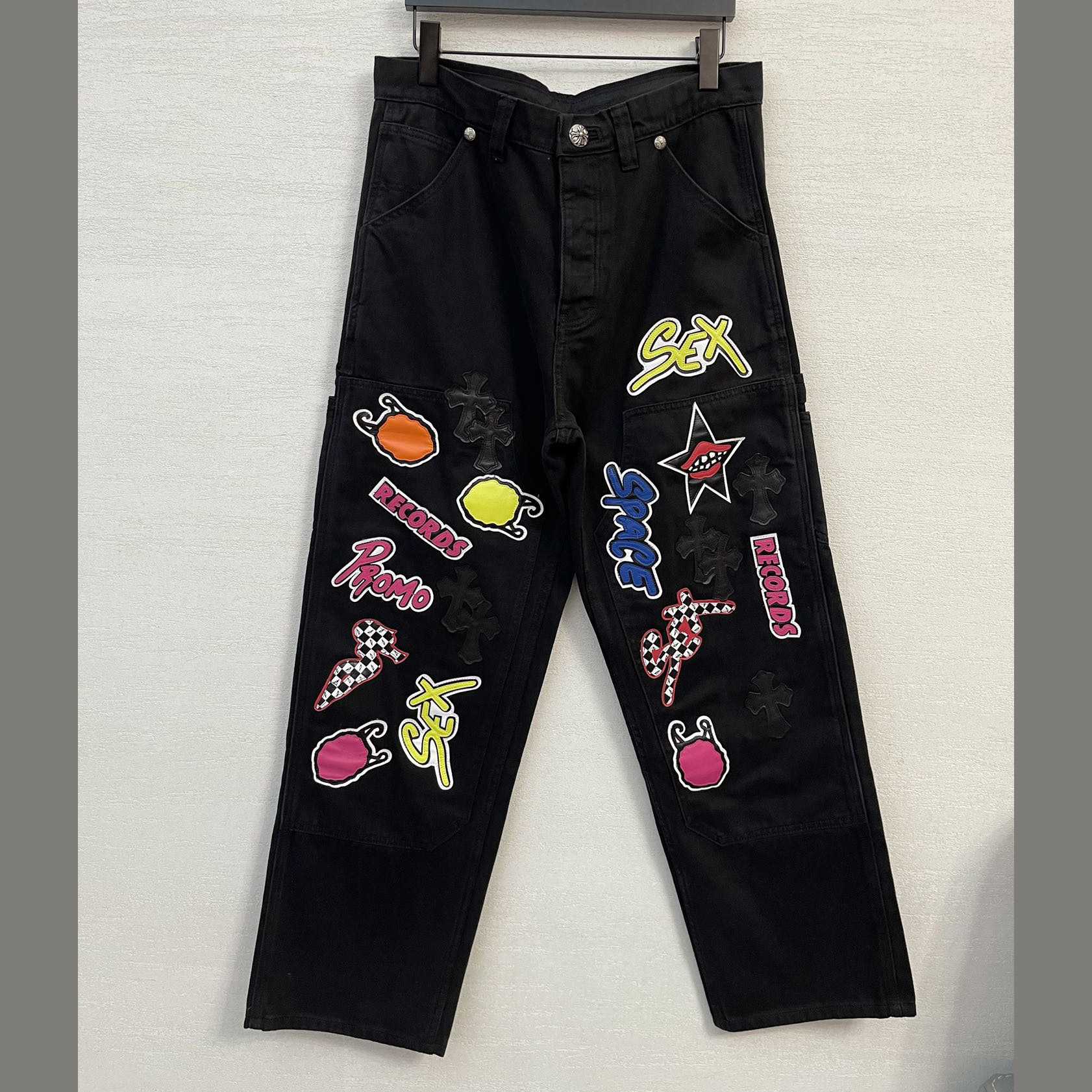 Chrome Hearts Matty Boy Sex Records Black Jean - DopestKickz