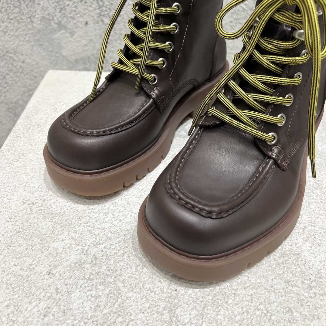 Bottega Veneta Haddock Lace-Up Ankle Boot - DopestKickz