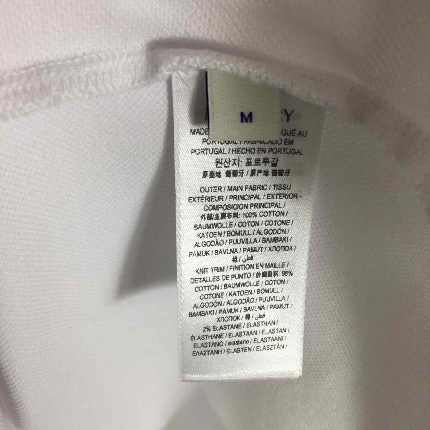 Cotton Polo Shirt In White - DopestKickz