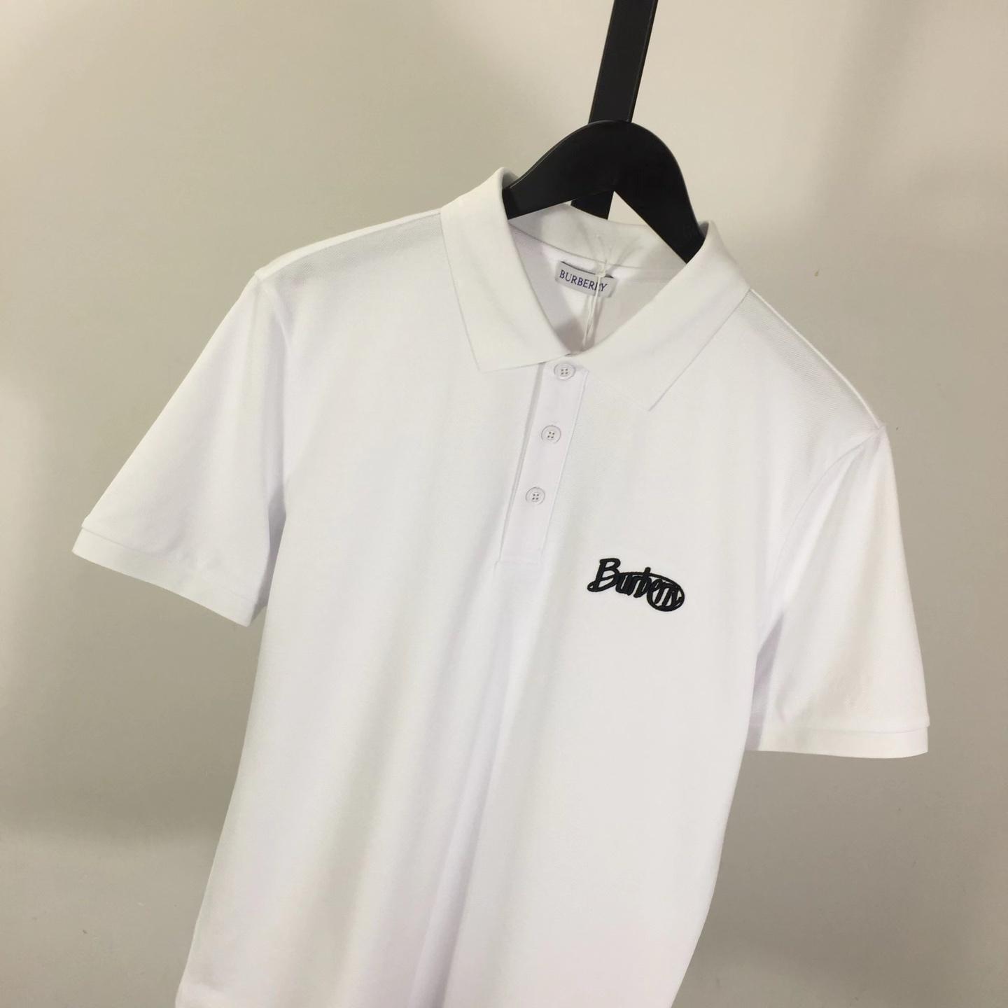 Cotton Polo Shirt In White - DopestKickz