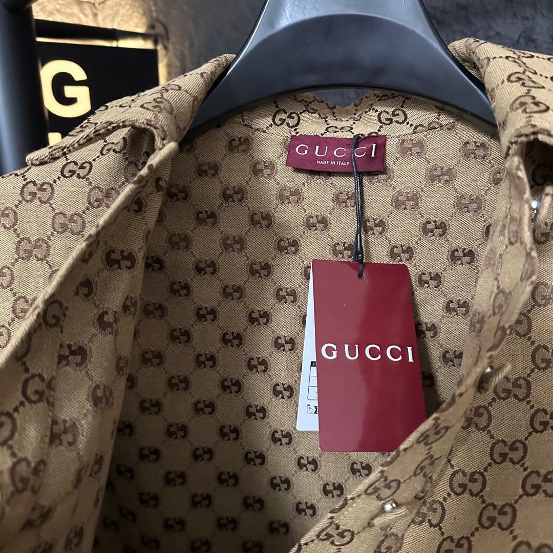 Gucci Canvas Short Sleeve Shirt - DopestKickz