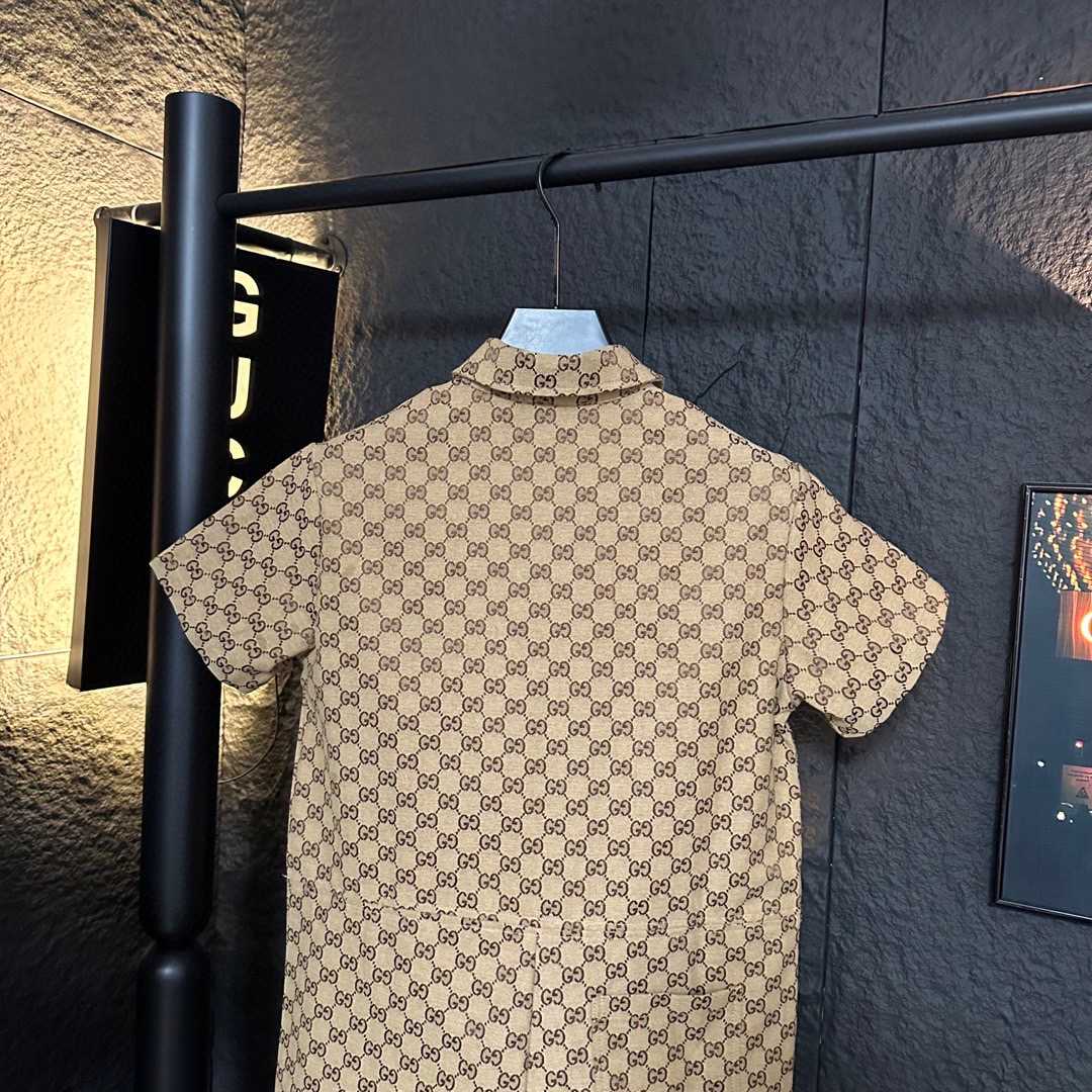 Gucci Canvas Short Sleeve Shirt - DopestKickz