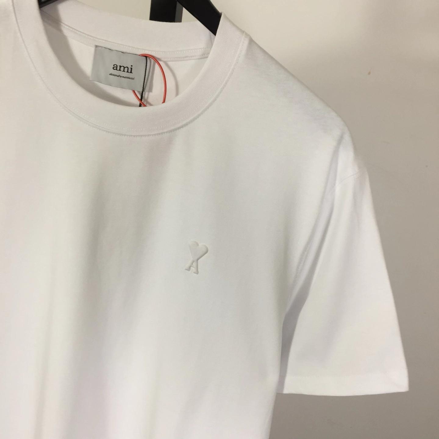 Ami Paris Cotton T-shirt - DopestKickz