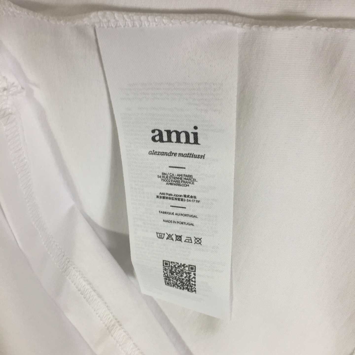 Ami Paris Cotton T-shirt - DopestKickz