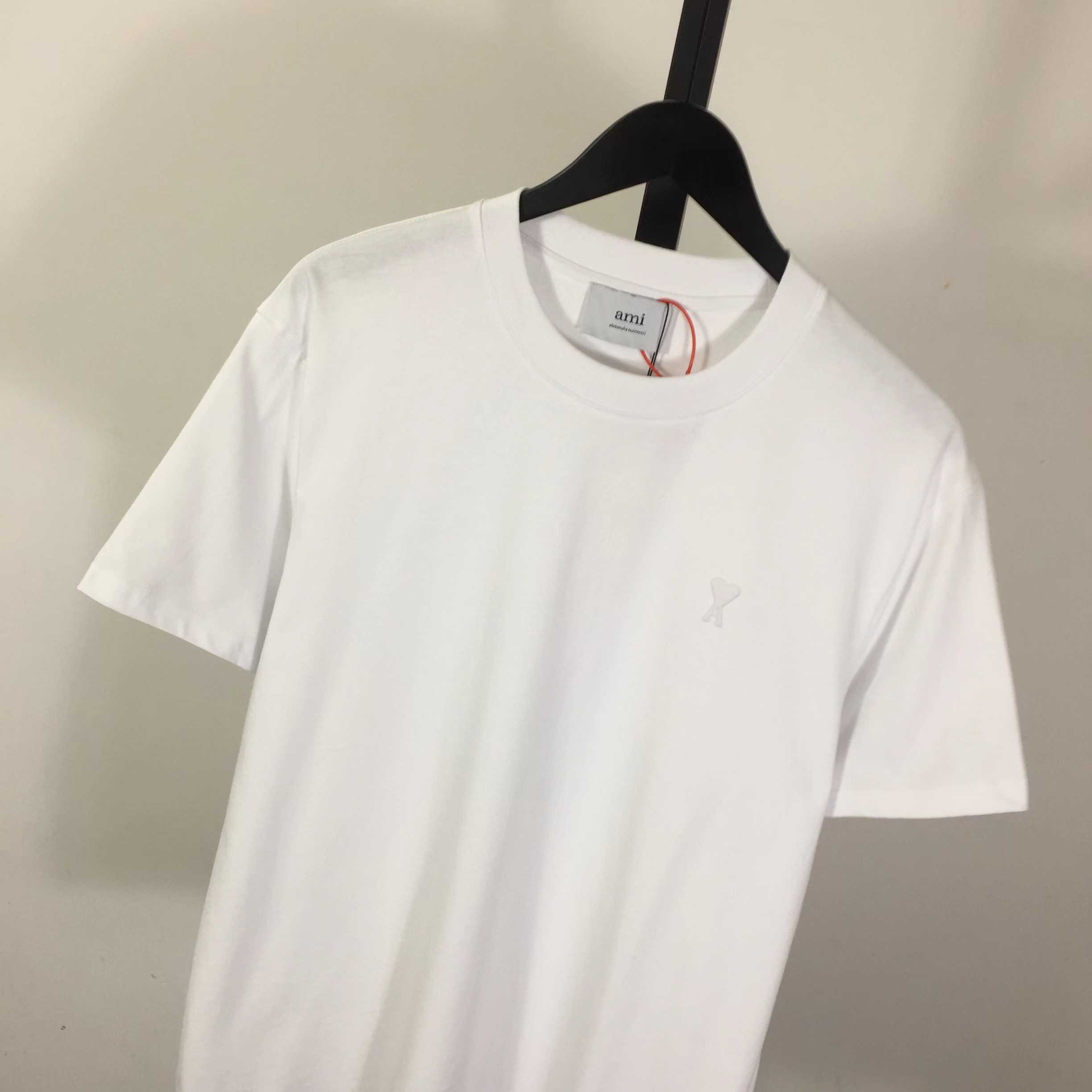 Ami Paris Cotton T-shirt - DopestKickz