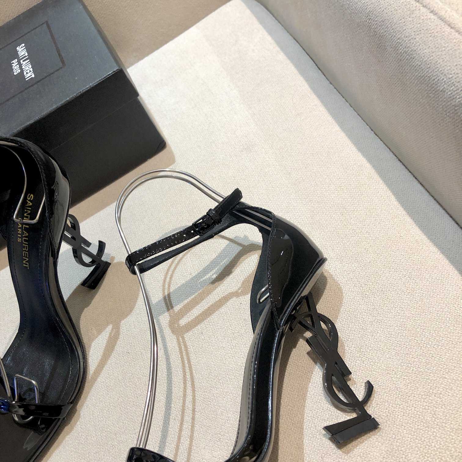 Saint Laurent 110mm Opyum Sandals - DopestKickz